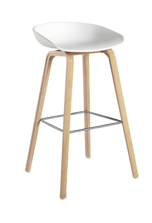Bano Bar stool Hay white