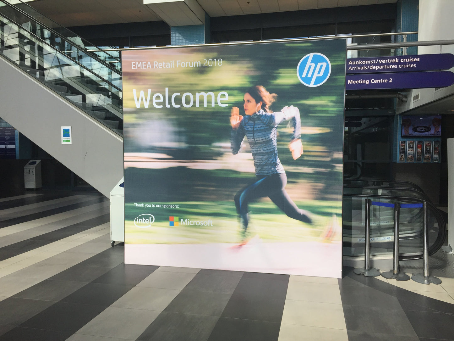 Stageframe Beurs / Achterwand 3 x 2.20 meter