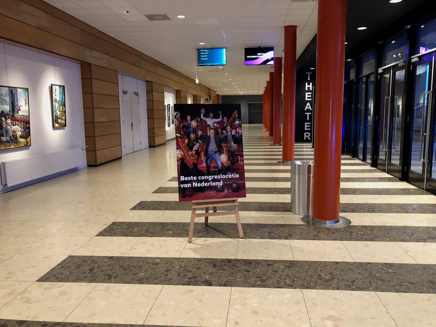 Schilderezel voor A0 bord