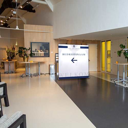 Hof van Saksen bedrukte wand