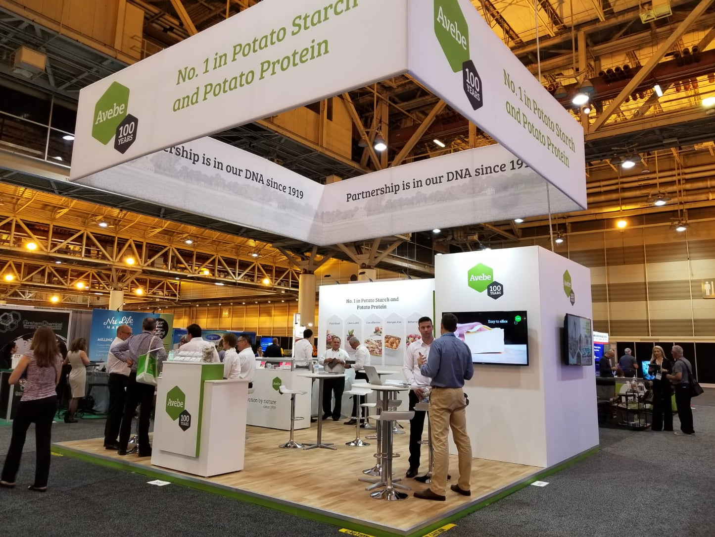 Creeer je eigen stand.